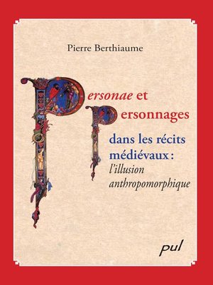 cover image of Personae et personnages dans les récits médiévaux